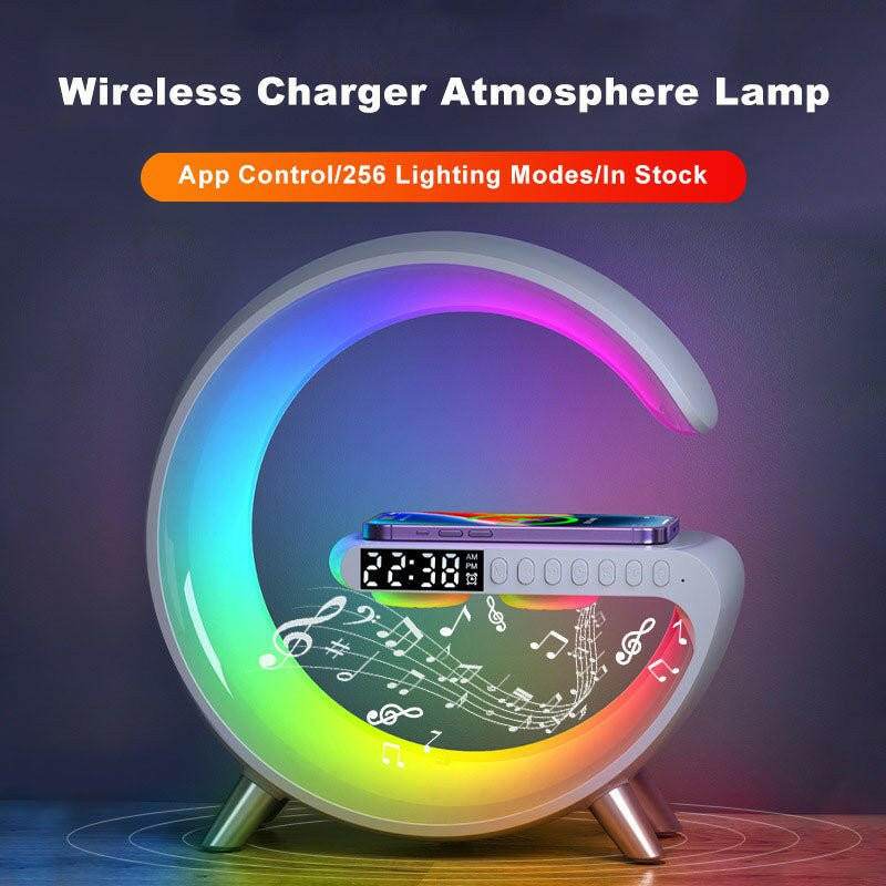 Austrige LED Lamp with Wireless Charging Base Black / AU Electronics