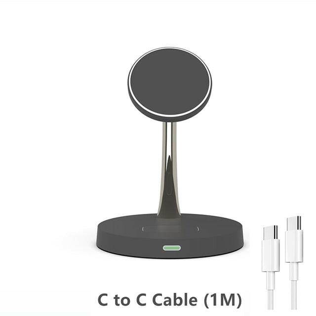 Austrige Magnetic iPhone Wireless Charger Dock Black