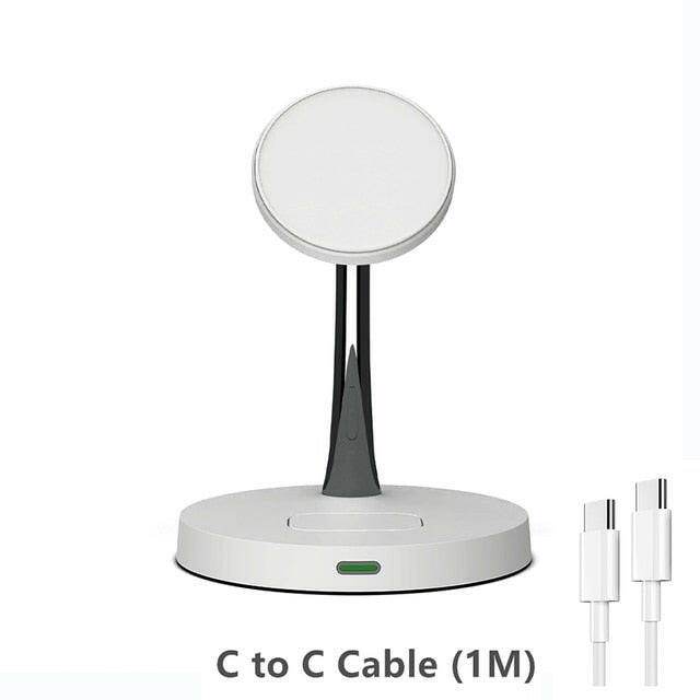 Austrige Magnetic iPhone Wireless Charger Dock White