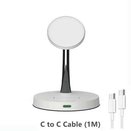 Austrige Magnetic iPhone Wireless Charger Dock White