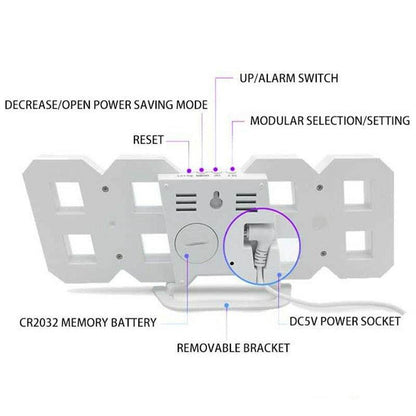 Nordic Digital Alarm Clocks - Austrige™