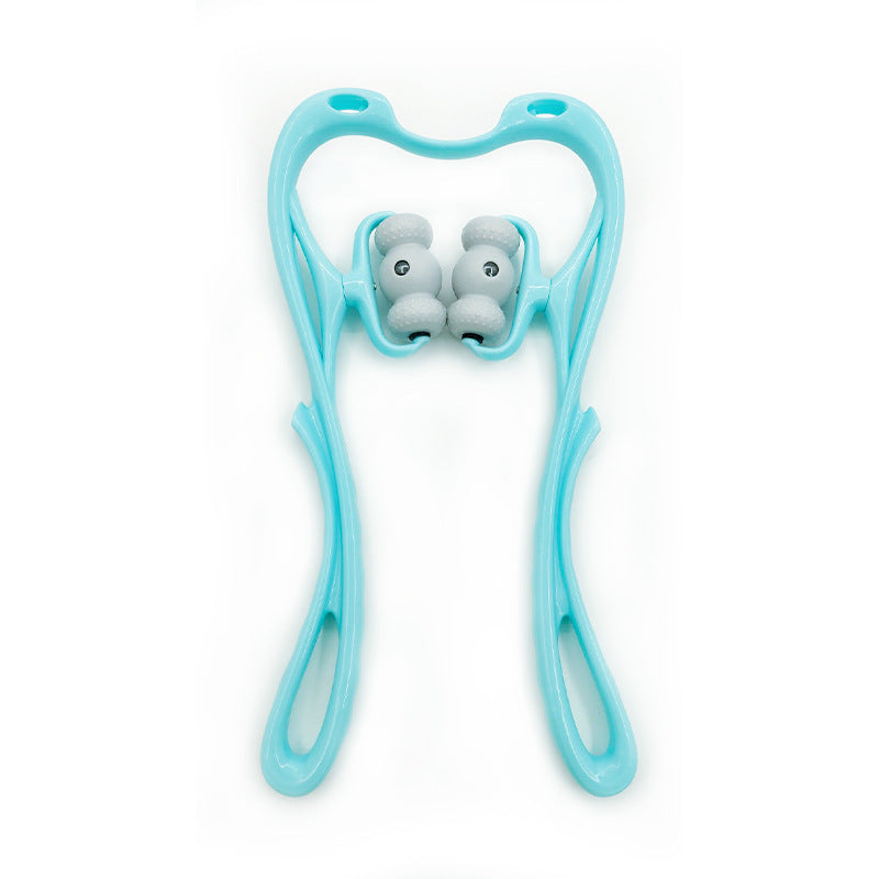 Austrige Neck Massager - Deep Tissue 360 Degree Roller Blue Ergonomics