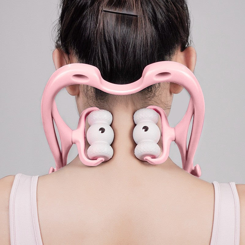 Austrige Neck Massager - Deep Tissue 360 Degree Roller Ergonomics