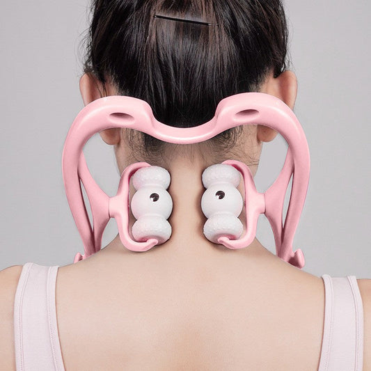 Austrige Neck Massager - Deep Tissue 360 Degree Roller Ergonomics