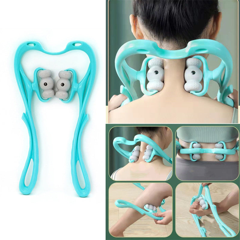 Austrige Neck Massager - Deep Tissue 360 Degree Roller Ergonomics