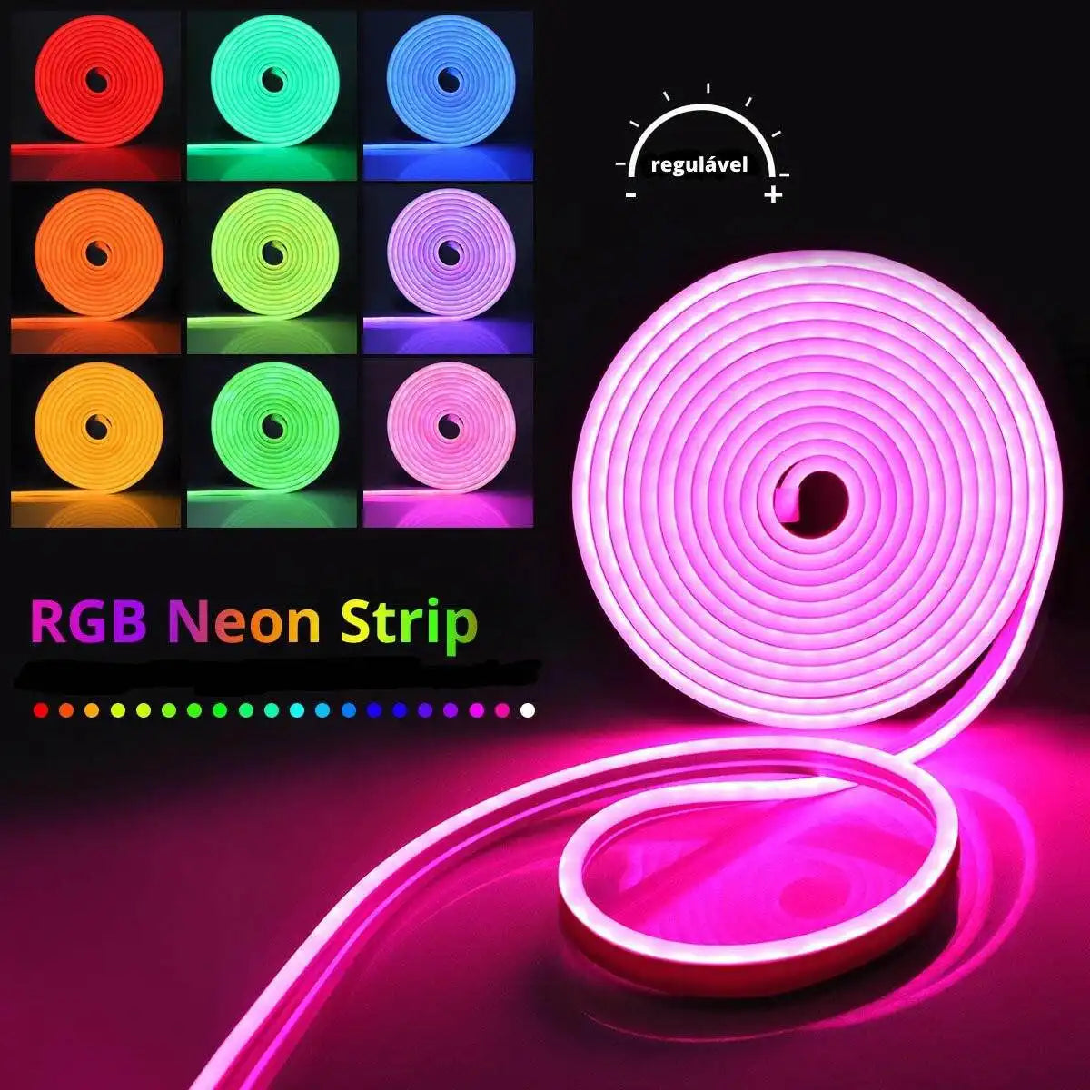 Austrige NeonGlow LED Strip - Desk Accent Light Lighting