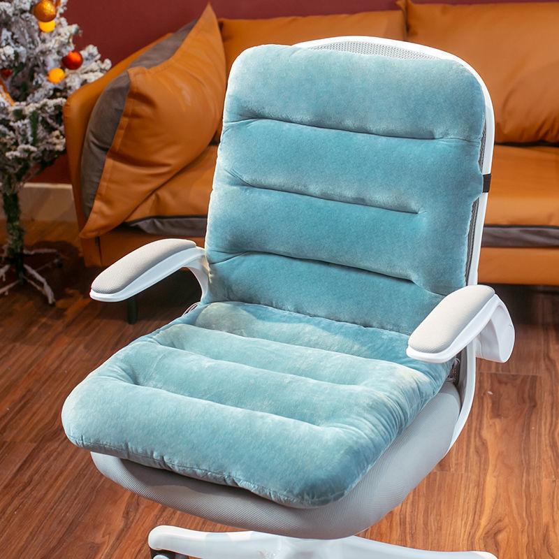 Austrige Office Chair Cushion - One-Piece Blue / Siamese 45x90cm Home Chairs