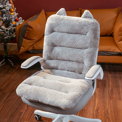 Austrige Office Chair Cushion - One-Piece Cat / Siamese 45x90cm Home Chairs