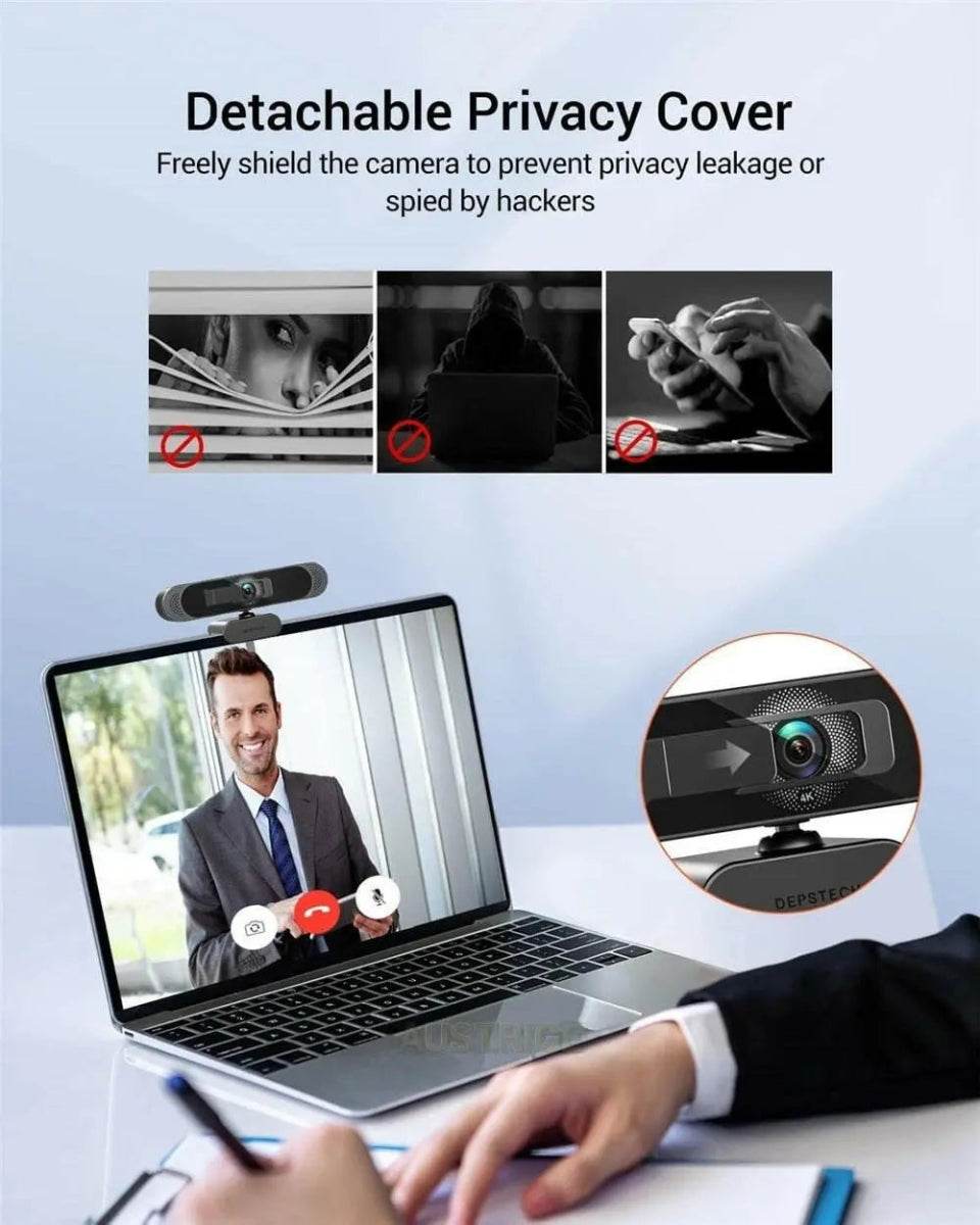 Austrige Professional 4K Video Camera - Crystal Clear Conferencing DW49 Computer