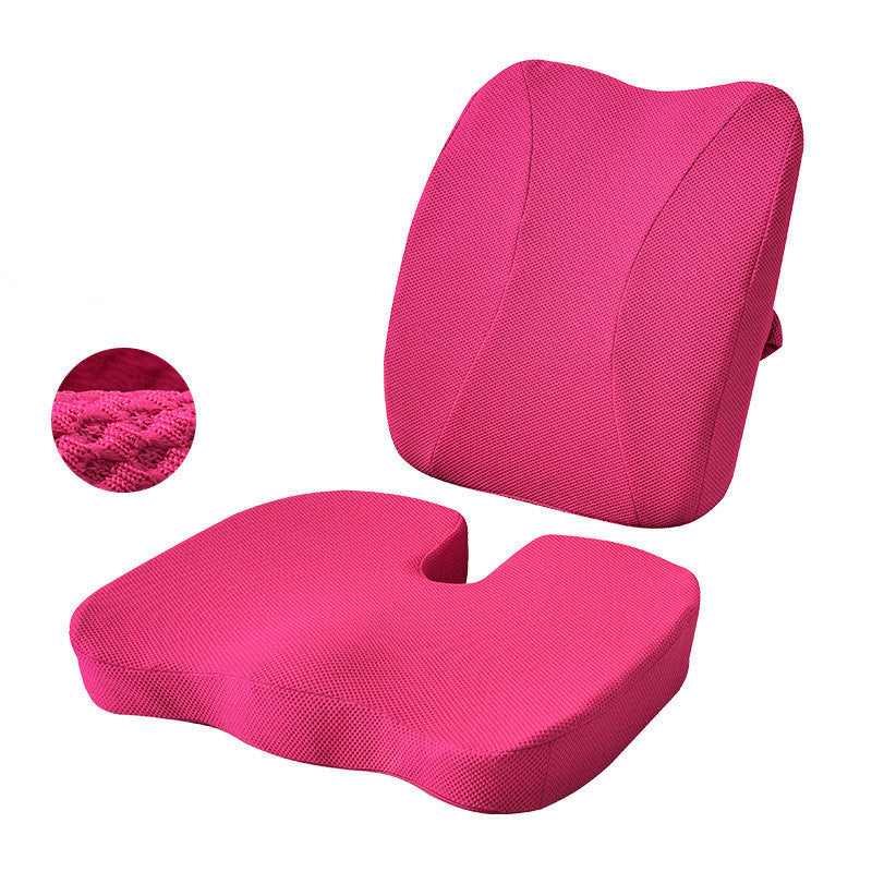 Austrige Seat & Car Lumbar Support Cushion Carrot rose / 2pieces