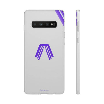 Austrige™ Stylish Flexi Cases with Modern Purple Design - Perfect Phone Protection - Austrige™