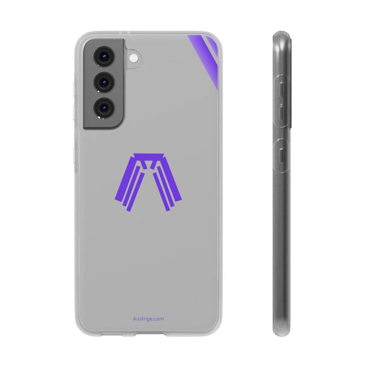 Austrige™ Stylish Flexi Cases with Modern Purple Design - Perfect Phone Protection - Austrige™