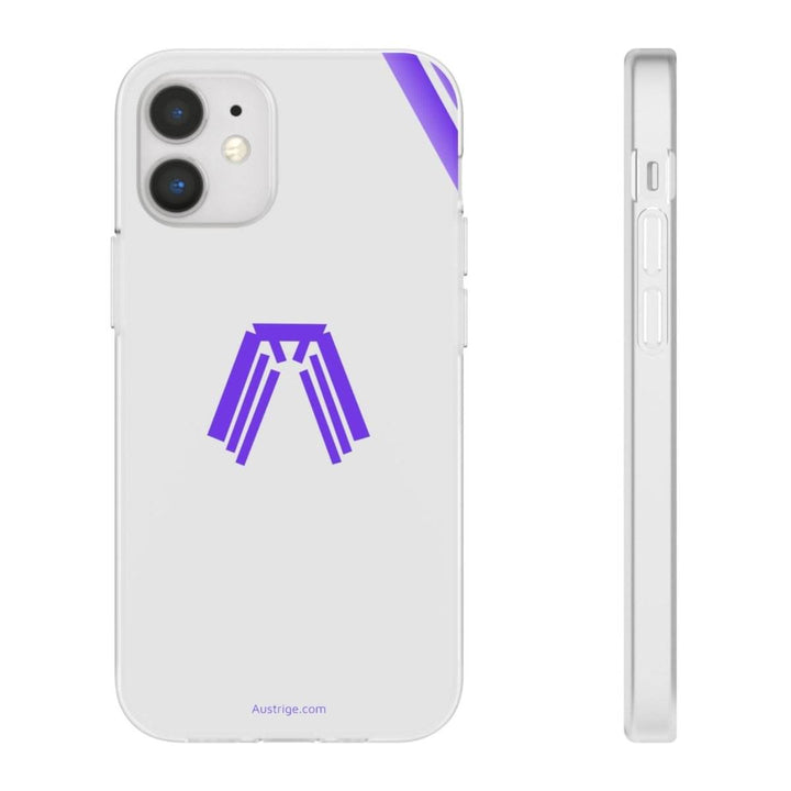 Austrige™ Stylish Flexi Cases with Modern Purple Design - Perfect Phone Protection - Austrige™