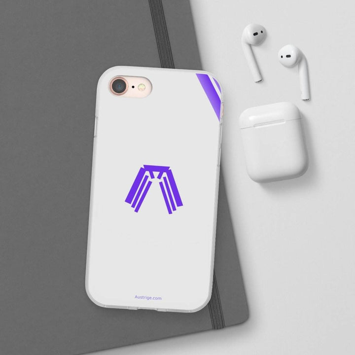 Austrige™ Stylish Flexi Cases with Modern Purple Design - Perfect Phone Protection - Austrige™