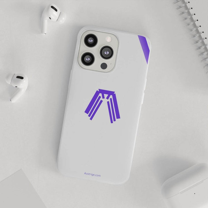 Austrige™ Stylish Flexi Cases with Modern Purple Design - Perfect Phone Protection - Austrige™