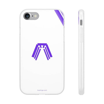 Austrige™ Stylish Flexi Cases with Modern Purple Design - Perfect Phone Protection - Austrige™