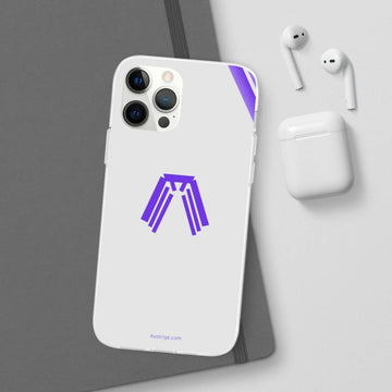 Austrige™ Stylish Flexi Cases with Modern Purple Design - Perfect Phone Protection - Austrige™