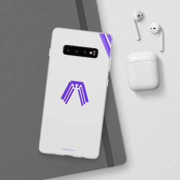 Austrige™ Stylish Flexi Cases with Modern Purple Design - Perfect Phone Protection - Austrige™
