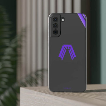 Austrige™ Stylish Flexi Cases with Modern Purple Design - Perfect Phone Protection - Austrige™