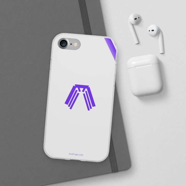 Austrige™ Stylish Flexi Cases with Modern Purple Design - Perfect Phone Protection - Austrige™