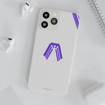 Austrige™ Stylish Flexi Cases with Modern Purple Design - Perfect Phone Protection - Austrige™