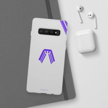 Austrige™ Stylish Flexi Cases with Modern Purple Design - Perfect Phone Protection - Austrige™