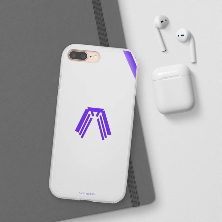 Austrige™ Stylish Flexi Cases with Modern Purple Design - Perfect Phone Protection - Austrige™