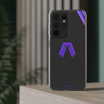 Austrige™ Stylish Flexi Cases with Modern Purple Design - Perfect Phone Protection - Austrige™