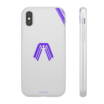 Austrige™ Stylish Flexi Cases with Modern Purple Design - Perfect Phone Protection - Austrige™