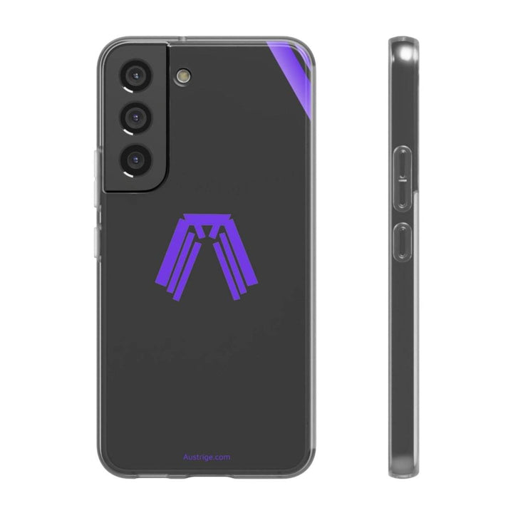 Austrige™ Stylish Flexi Cases with Modern Purple Design - Perfect Phone Protection - Austrige™