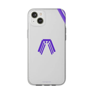 Austrige™ Stylish Flexi Cases with Modern Purple Design - Perfect Phone Protection - Austrige™