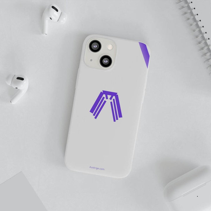 Austrige™ Stylish Flexi Cases with Modern Purple Design - Perfect Phone Protection - Austrige™