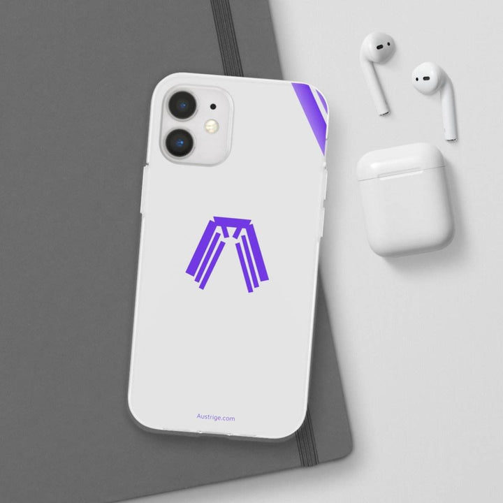 Austrige™ Stylish Flexi Cases with Modern Purple Design - Perfect Phone Protection - Austrige™
