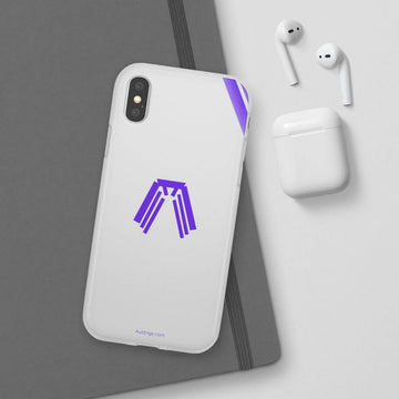 Austrige™ Stylish Flexi Cases with Modern Purple Design - Perfect Phone Protection - Austrige™