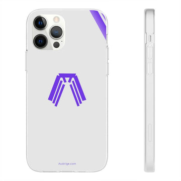 Austrige™ Stylish Flexi Cases with Modern Purple Design - Perfect Phone Protection - Austrige™
