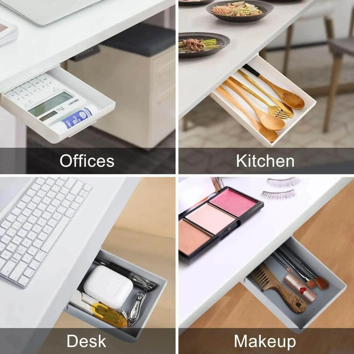 Austrige Under-Desk Hidden Storage Drawer home Accessories