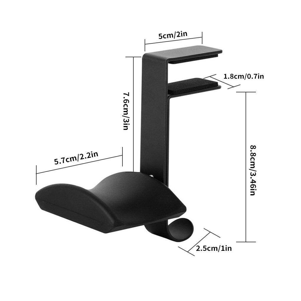 Austrige Universal Desk Mount Hanger Clip Headphone Holder