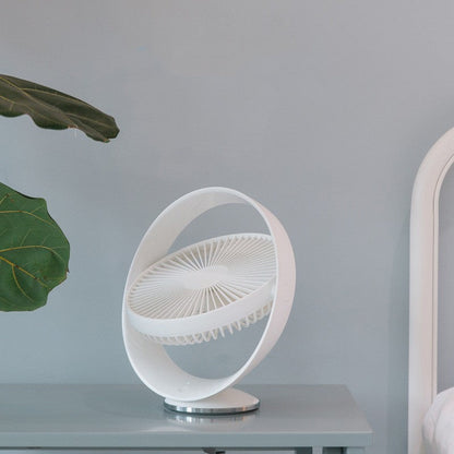 Austrige USB Mute Desk Fan - Quiet Airflow White / 242x118x263mm Fans