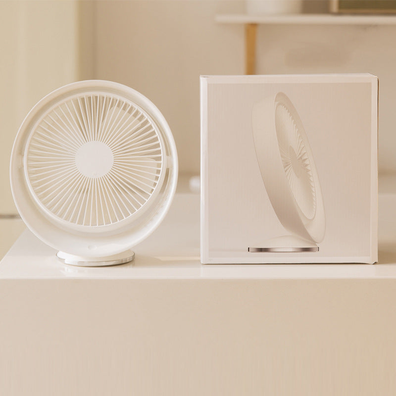 Austrige USB Mute Desk Fan - Quiet Airflow White / 242x118x263mm Fans