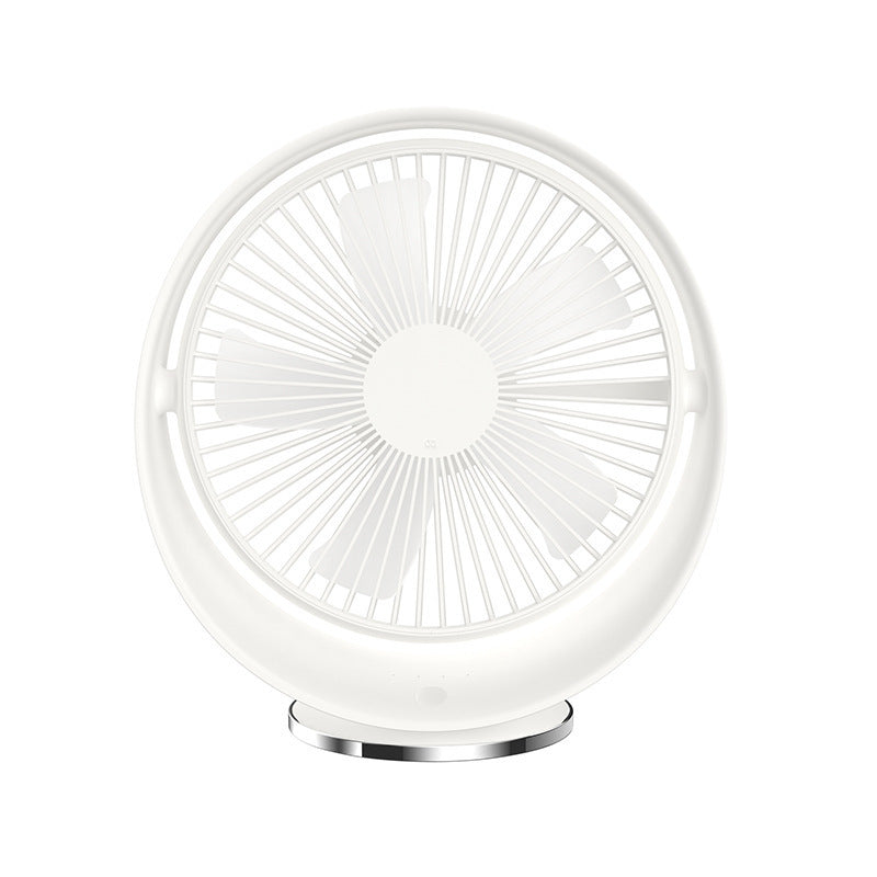 Austrige USB Mute Desk Fan - Quiet Airflow White / 242x118x263mm Fans