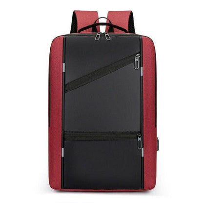 Austrige Waterproof Oxford Laptop Backpack Red Bags