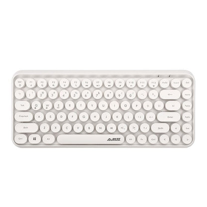 Austrige Wireless Bluetooth Keyboard - Stylish White Keyboards