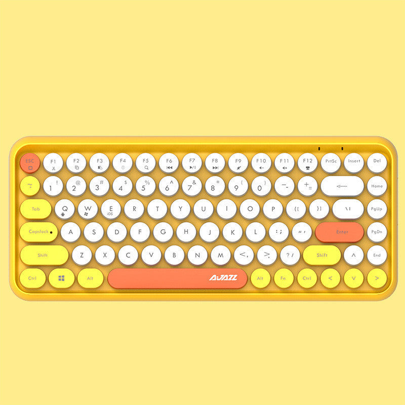 Austrige Wireless Bluetooth Keyboard - Stylish Yellow Keyboards