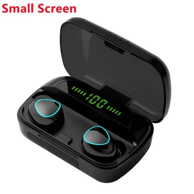 Austrige Wireless Earbuds - Deep Focus Audio Black / Small Screen Technology