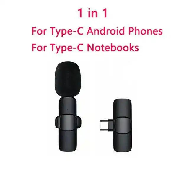 Austrige Wireless Rechargeable Microphone 2in1 For Type-C