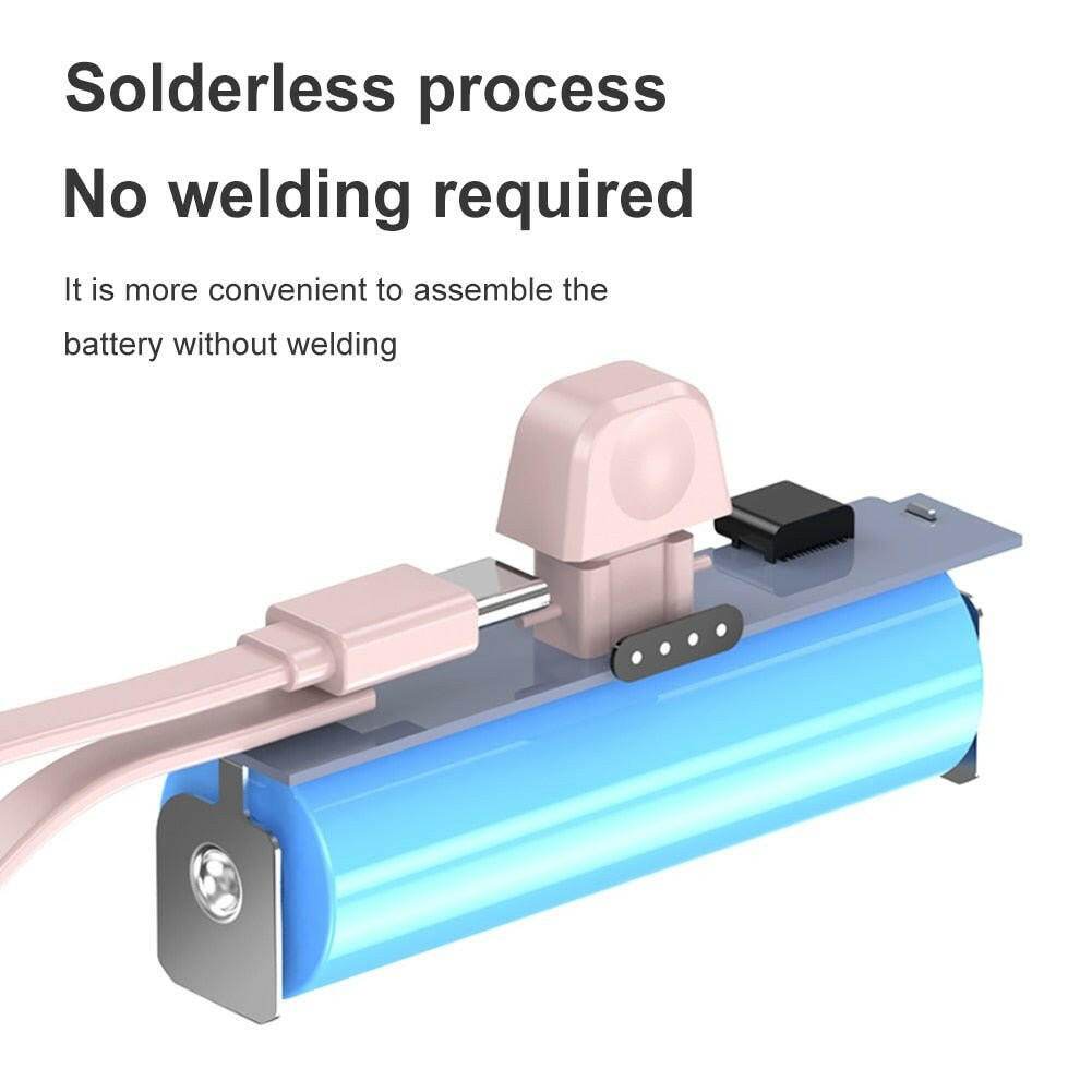 Austrige ZipCharger Power Bank - Portable USB Capsule