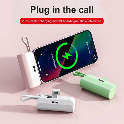 Austrige ZipCharger Power Bank - Portable USB Capsule