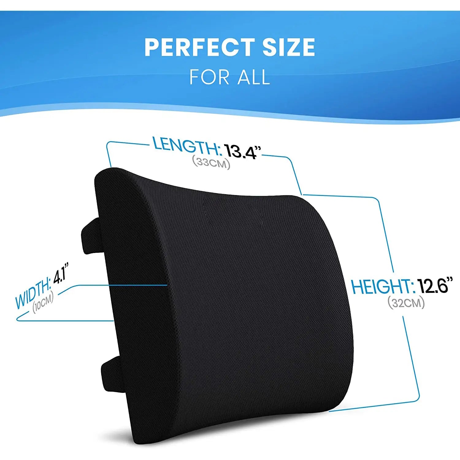 Lumbar Support Pillow Automotive Waist Cushion