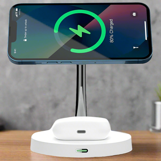 Station de chargement magnétique sans fil pour iPhone