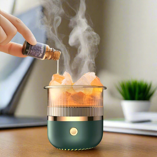 Humidificateur diffuseur d'huiles essentielles à ultrasons